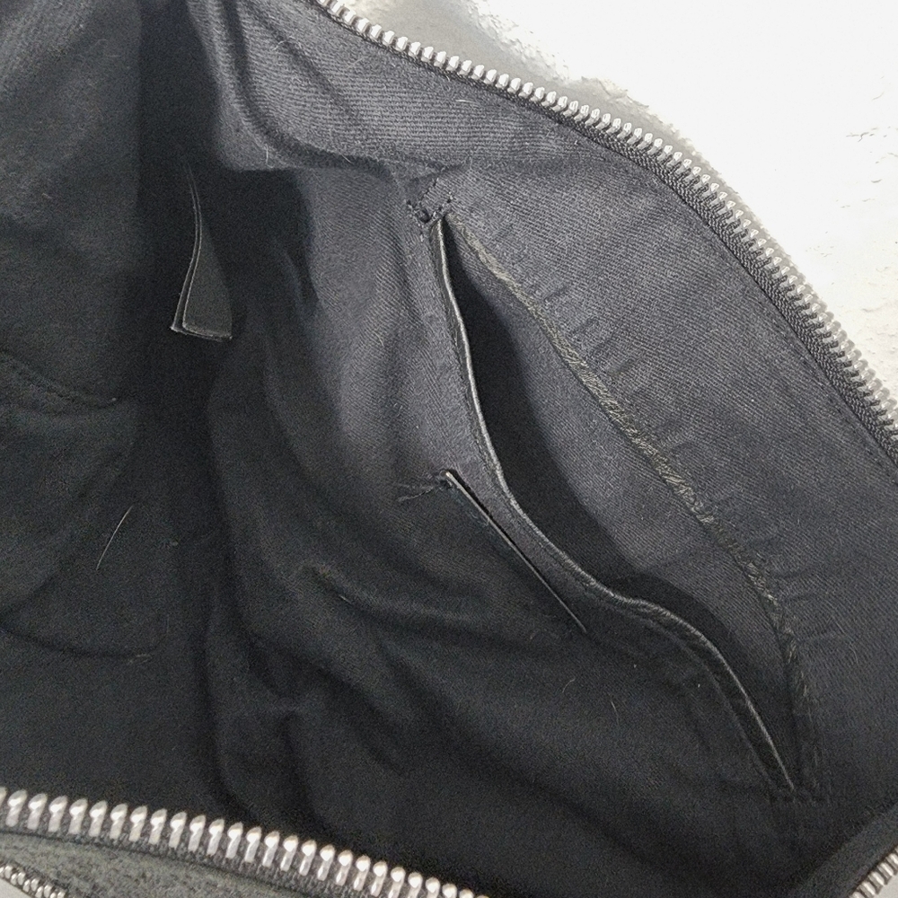 Day & Mood Black Embossed Leather Crossbody - Picture 9 of 15